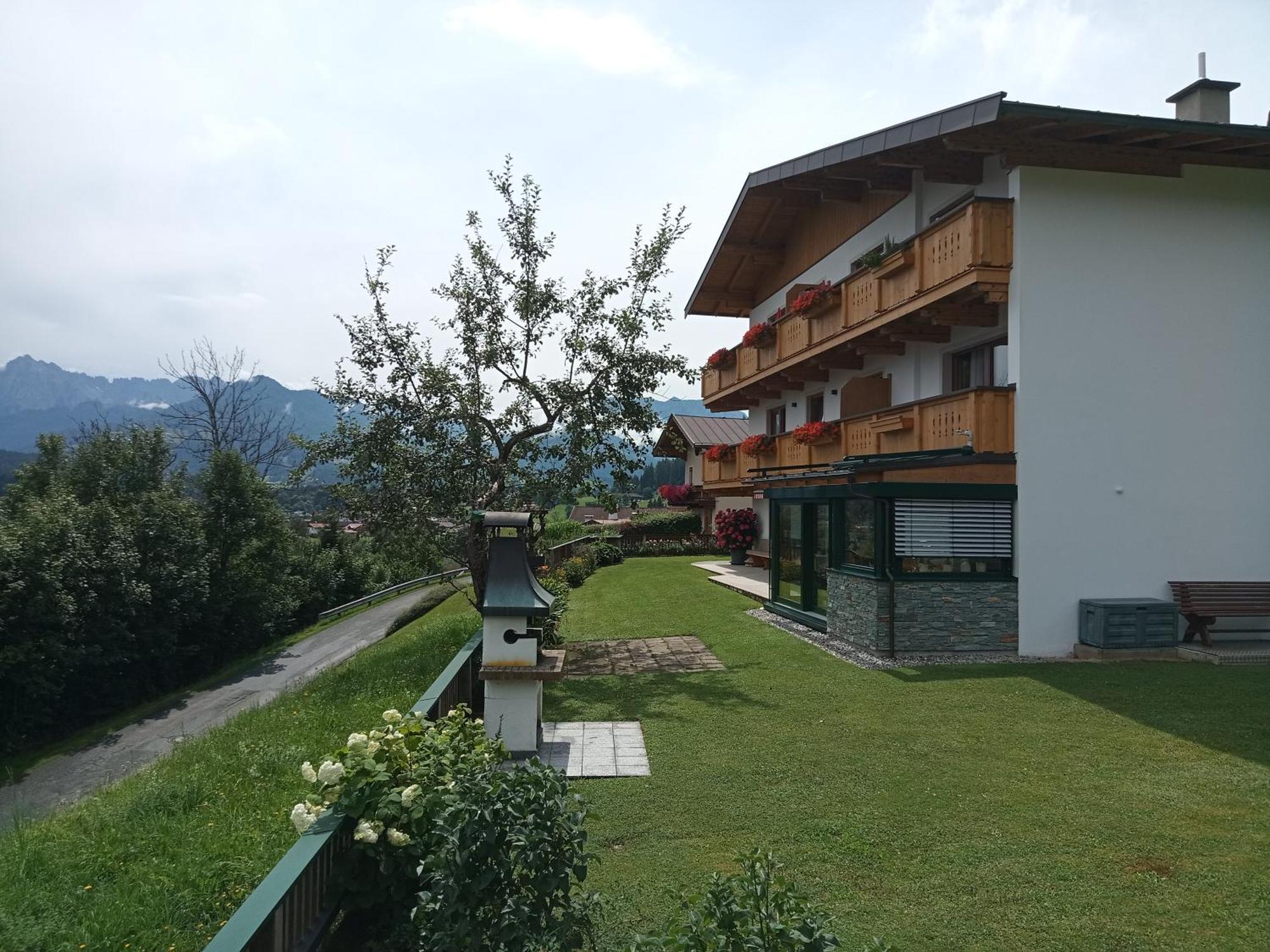 Ferienwohnung Haus Sonnleit Kössen Exterior foto